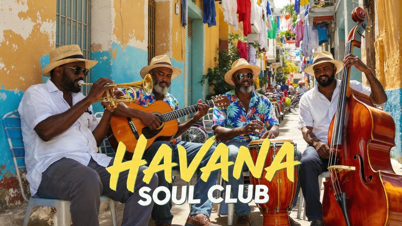 Vintage Havana Latin Jazz 🌙 Timeless Son Cubano & Cuban Soul Nights Live
