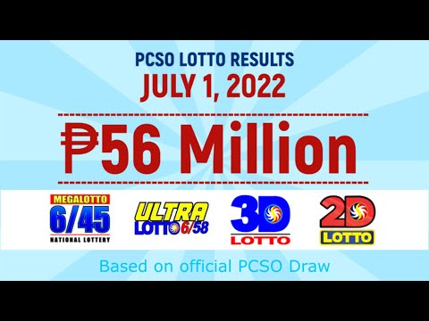 PCSO LOTTO RESULT TODAY JULY 1, 2022 9PM Draw