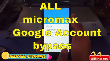 micromax frp bypass || google account bypass