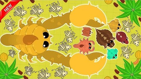 MOPE.IO // HUNTER GOLDEN SCORPION TROLLING AND KILLING! in mope