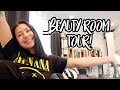 FINALLY SHOWING YOU GUYS MY BEAUTY ROOM!!