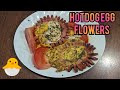 Hotdog Egg Flower