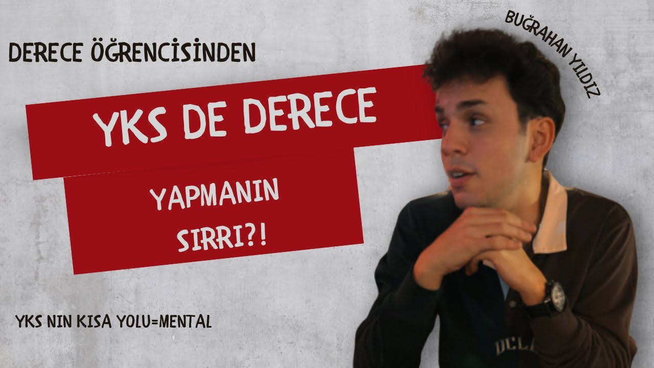 YKS DE DERECE YAPMANIN TEK VE GERÇEK SIRRI!!!