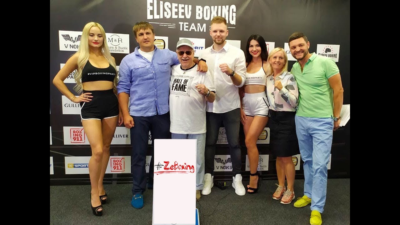 Взвешивание участников вечера бокса "VIP Boxing Party" от Eliseev Boxing System. 09-08-2019