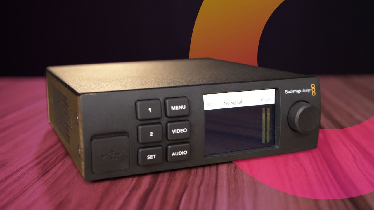 TRANSFORME SUA CÂMERA EM UMA WEBCAM COM BLACKMAGIC WEB PRESENTER