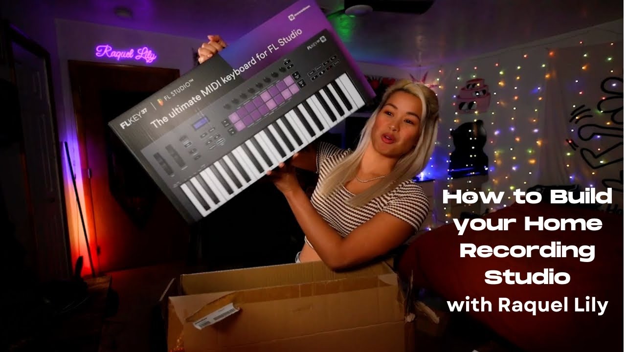 How to Build Your Own Home Recording Studio with Raquel Lily - YouTube