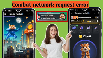 Hamster Combat network request error | Fix Network request error unable to get config Network error