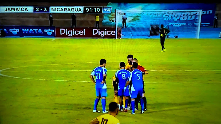 Nicaragua vs Jamaica