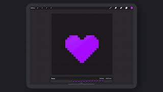 Create + Animate PIXEL ART in Procreate [Full Tutorial + Free Brushes]] screenshot 1