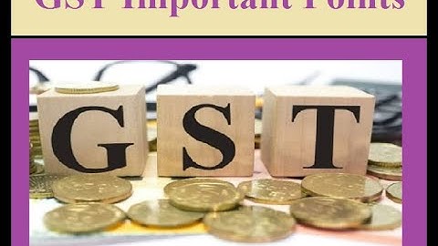 GST Unit 1 Important Topics for Bangalore University Final Exam 2023.  #BBA/B. Com Students.