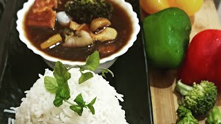 Chinese Vegetable Gravy With Rice ??