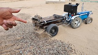 Automatic Working Trolley Project || How to make tractor trolley powerful