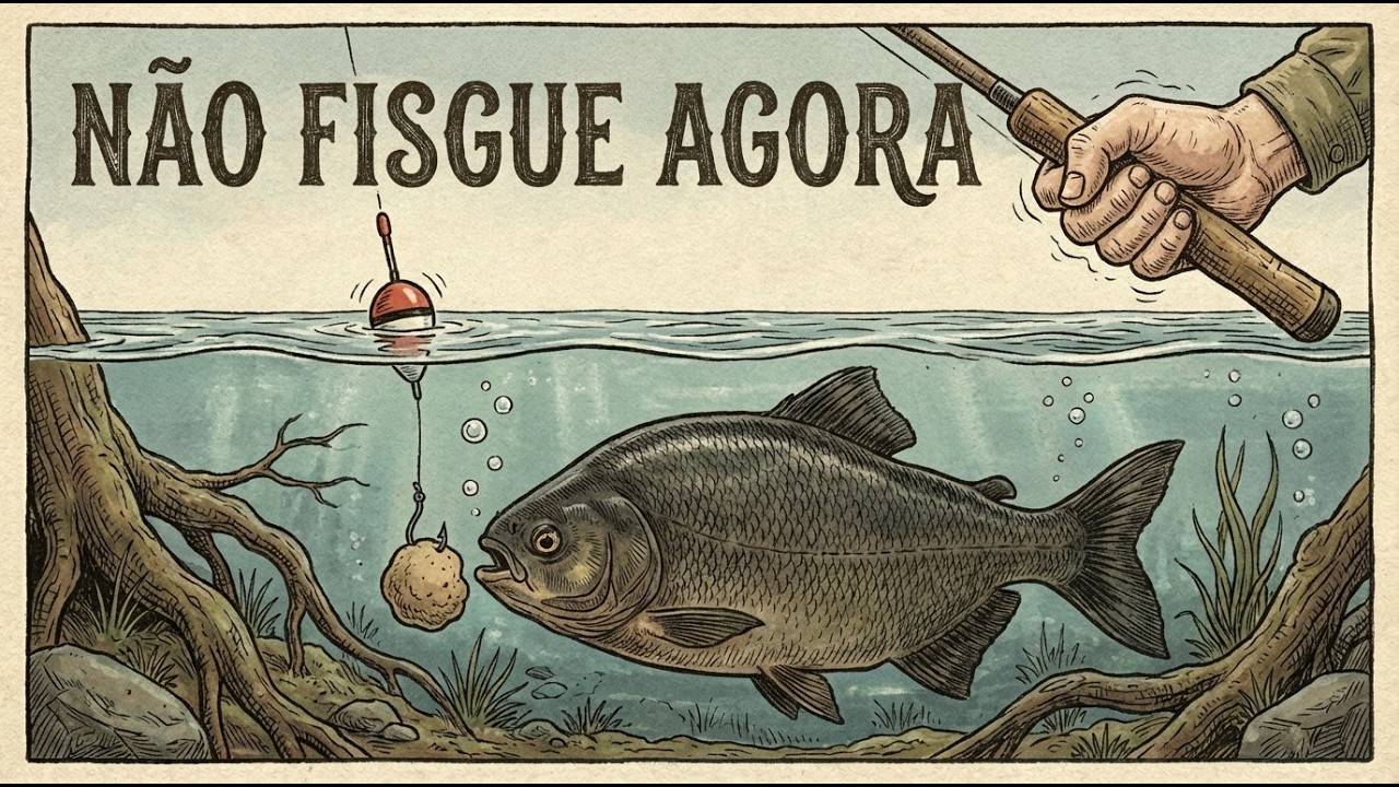 Por Que o Peixe Cospe Sua Isca? O Erro de 90% dos Pescadores na Fisgada