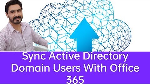 How to synchronize On Premise active directory with office 365
