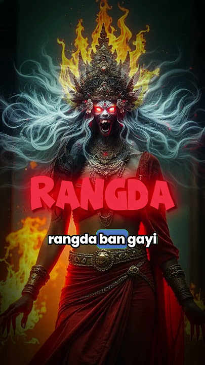 'RANGDA': unknown demon queen of Bali 👹 #shortsfeed