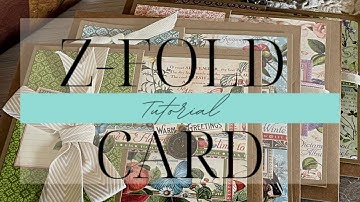 Z-Fold Closure Card Tutorial - Card Kit Vol 01 2022