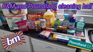 B&M and Poundland cleaning / toiletry haul