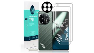 Oneplus 11 5G  TPU Protector With plastic positioner &amp; In-Display Fingerprint Support From Ibywind