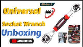 Tiger socket wrench | 48 in 1 universal wrench set | unboxing #tools #gadgets #newtools