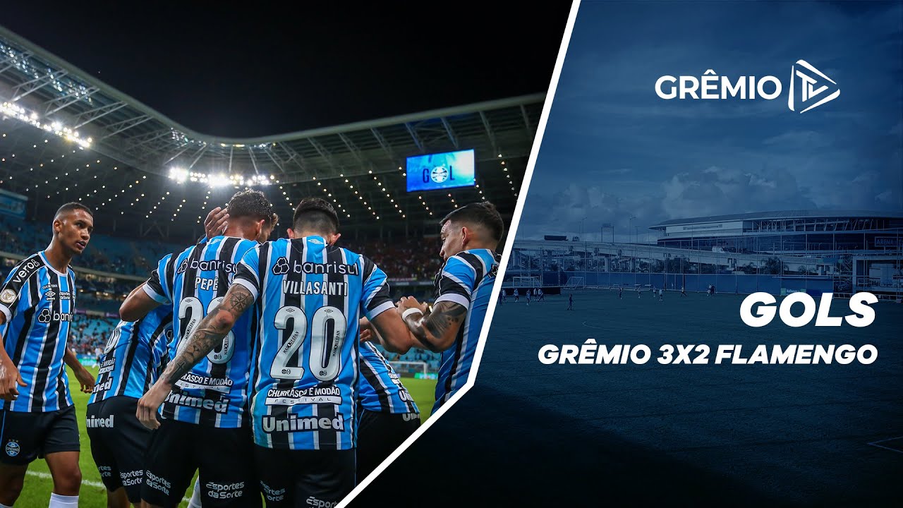 Grêmio 3-2 Flamengo (25 de out, 2023) Placar Final - ESPN (BR)