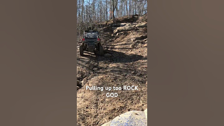 That first time you see ROCK GOD #krx1000 #rockcrawl #offroad