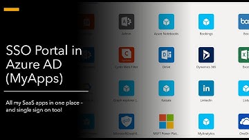 SSO Portal in Azure Active Directory (Myapps)
