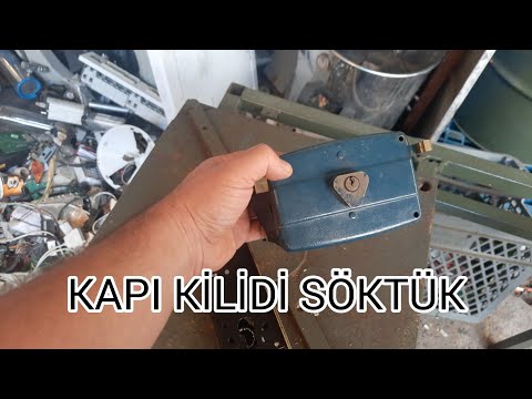 Kapı Kilidi Söktük İçinden Neler Çıktı | Kırdık Parçaladık!