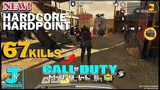 WHAT 67 KILLS! WOW! CALL OF DUTY MOBILE | NEW HARDCORE HARDPOINT GAMEPLAY AT RUST | CODM