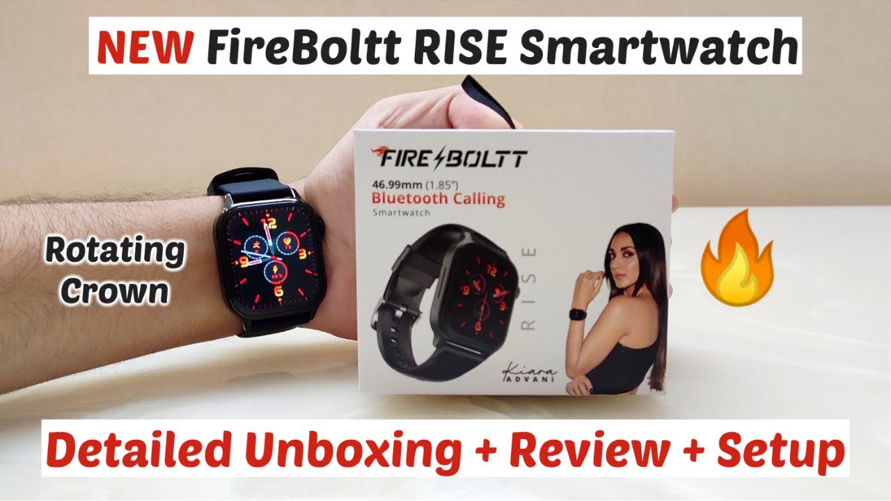 Fire boltt rise smartwatch Clearance