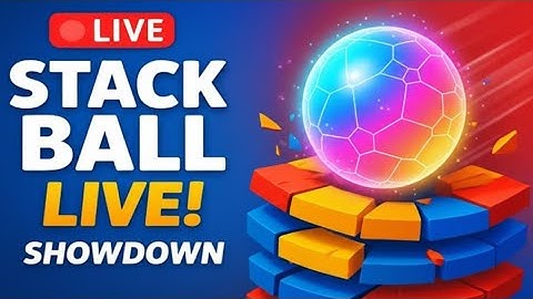 STACK BALL CRAZE   | Game Live | Part 22  | 🎮 #stackbounce #live #stackball