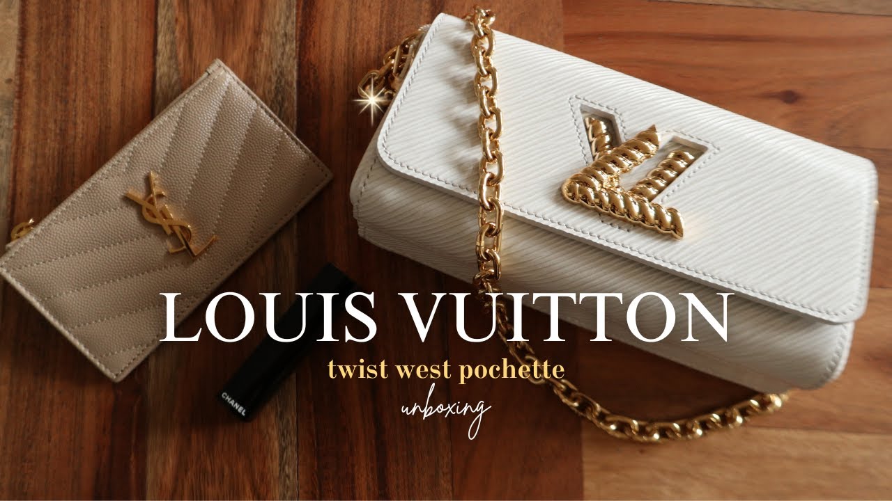 【ルイヴィトン・Louis Vuitton 】Twist West Pochette LOUIS VUITTON UNBOXING ♡ twist west pochette ✨ new bag