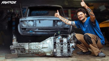 Lada 2106 + 13B ROTARY Engine | THE FIRST BRAP