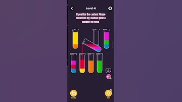 Colour Sorting Day 8 Part 1 #ColorTubes#PuzzleGame #GamingShorts#BrainTeaser#logicgame#gaming #music
