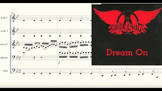 Dream On for Brass Quintet Sheet Music