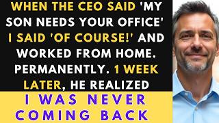 When The CEO Gave My Office To His Son, I Took Everything | Corporate Revenge.