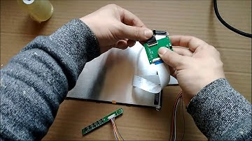 Ipad3 4 LCD Driver Board Test Video  LP097QX1