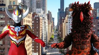 Ultraman:Fighting Heroes | Ultraman Orb Burnmite vs Maga Pandon