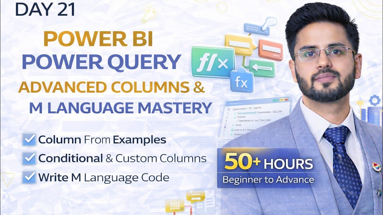 Importance of Power Query Editor | Power Query Advanced Columns & M ...