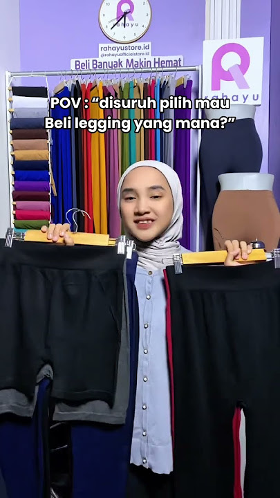 Nyaman di gunakan untuk sehari-hari check out legging katun premium ini di live sekarang🤗✨
