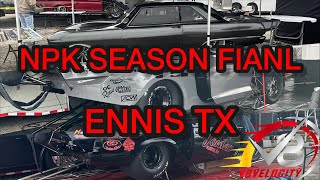 NPK Ennis Texas Great 8 finals live v8velocity #dragracing #racing