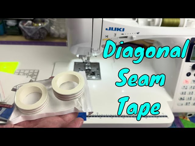 Diagonal Seam Tapes Sewing Basting Tape for Sewing Straight