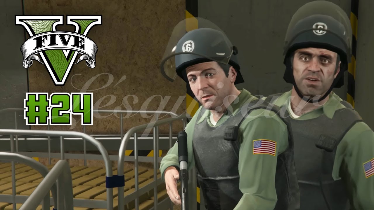 Robbing the Union Depository - GTAV Playthrough 24 | Thumbnail Showcase