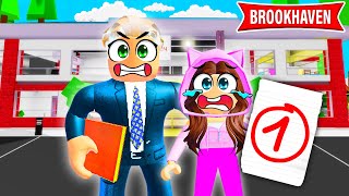 Poszłam Do Szkoły Na Brookhaven Rp Roblox Rodzinka