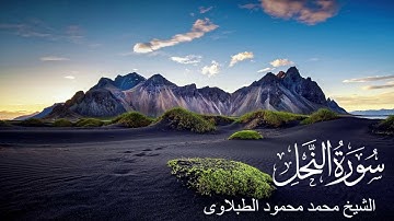 سورة النحل - تلاوة الشيخ محمد محمود الطبلاوى