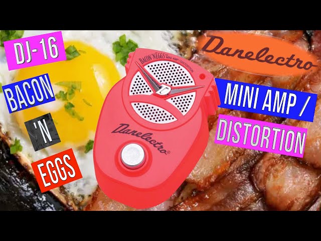 Danelectro DJ-16 Bacon 'N Eggs Mini Amp / Distortion - YouTube