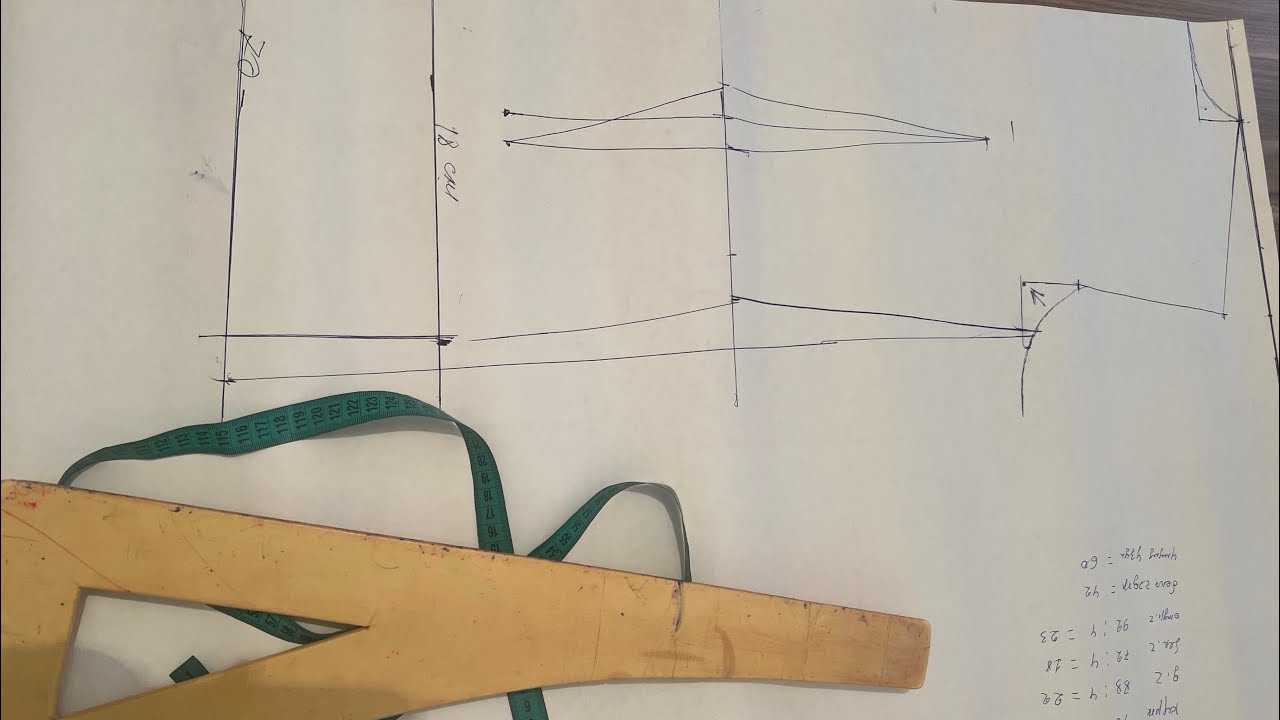 Köyneyin arxa hissesinin çertyoju