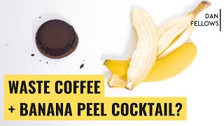 ☕️+🍌 BANANA PEEL SACCHARUM ♻️ and a Zero Waste Coffee Cocktail ‘PUCKS + PEELS’ (Episode 1/3)