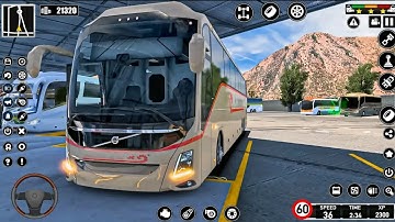 Mobile Bus Simulator Indian Driver First Bus Transporter Driving to Semarang - Android Gameplay
