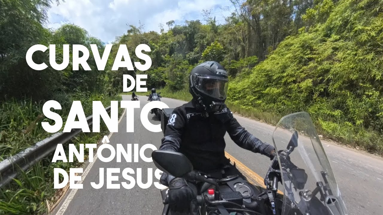 Domingo de Estrada! Motovlog CB500X pelas Curvas de Santo Antônio de Jesus
