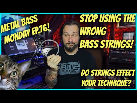 💥You're Using The Wrong Bass Strings! - How To Find The Right Ones (Metal Bass Monday EP. 76)